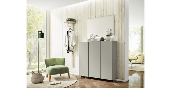GARDEROBENPANEEL Taupe - Taupe, Design (33/167/31cm) - Moderano