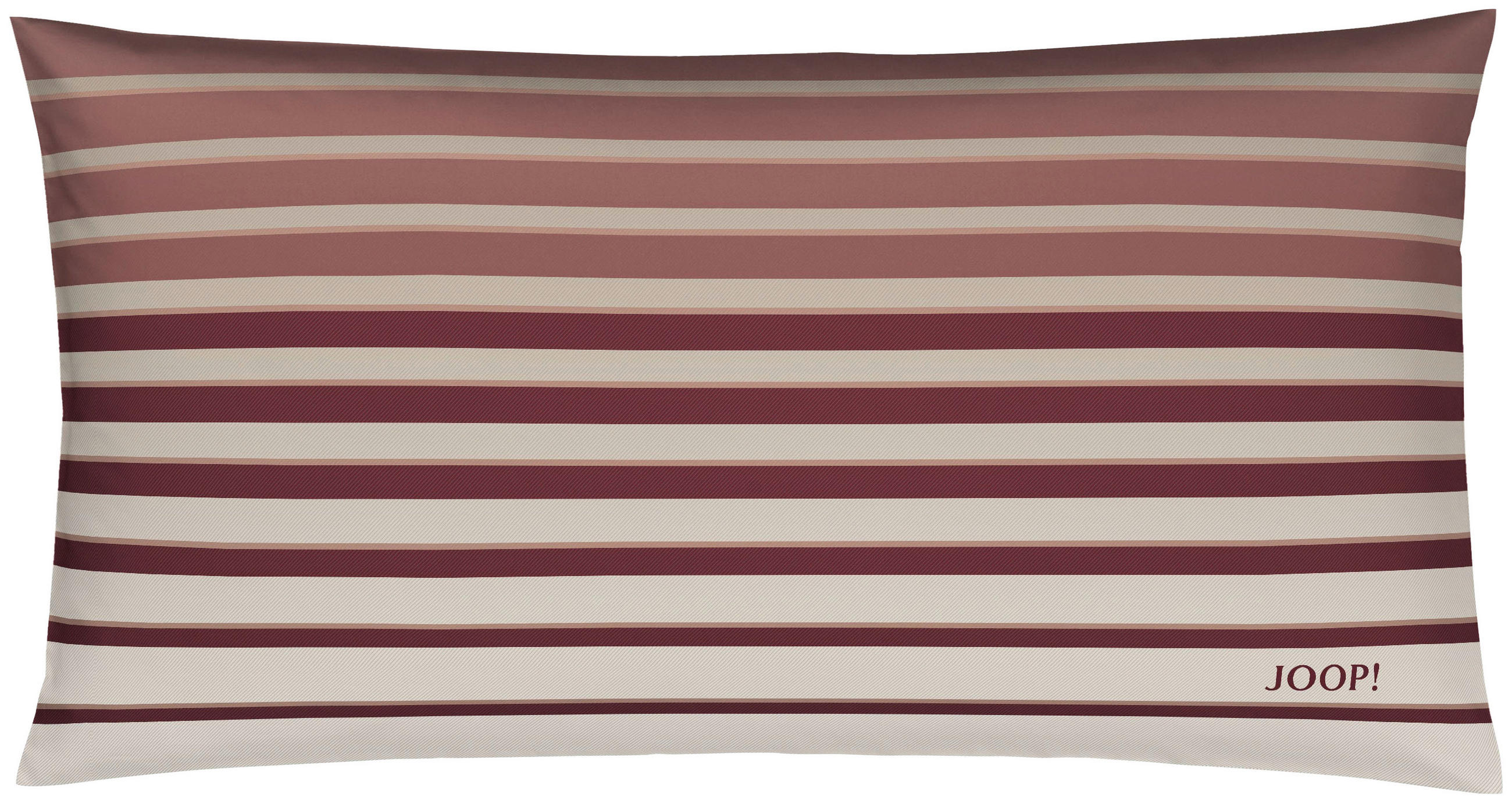 BETTWÄSCHE Shutter Makosatin 140/200 cm  - Rot, Design, Textil (140/200cm) - Joop!