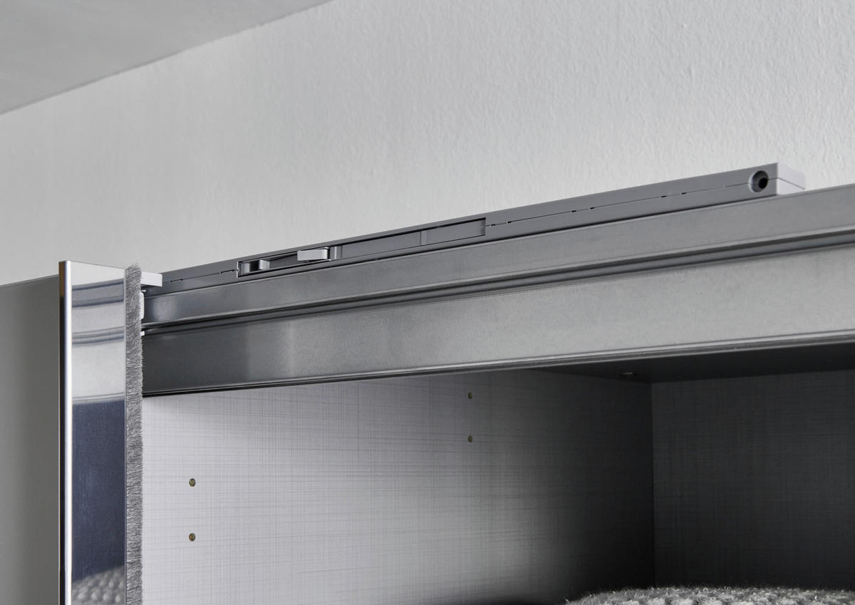 TÜRDÄMPFER 46,5/2,5/1,5 cm   - Grau, Konventionell, Kunststoff/Metall (46,5/2,5/1,5cm) - Carryhome