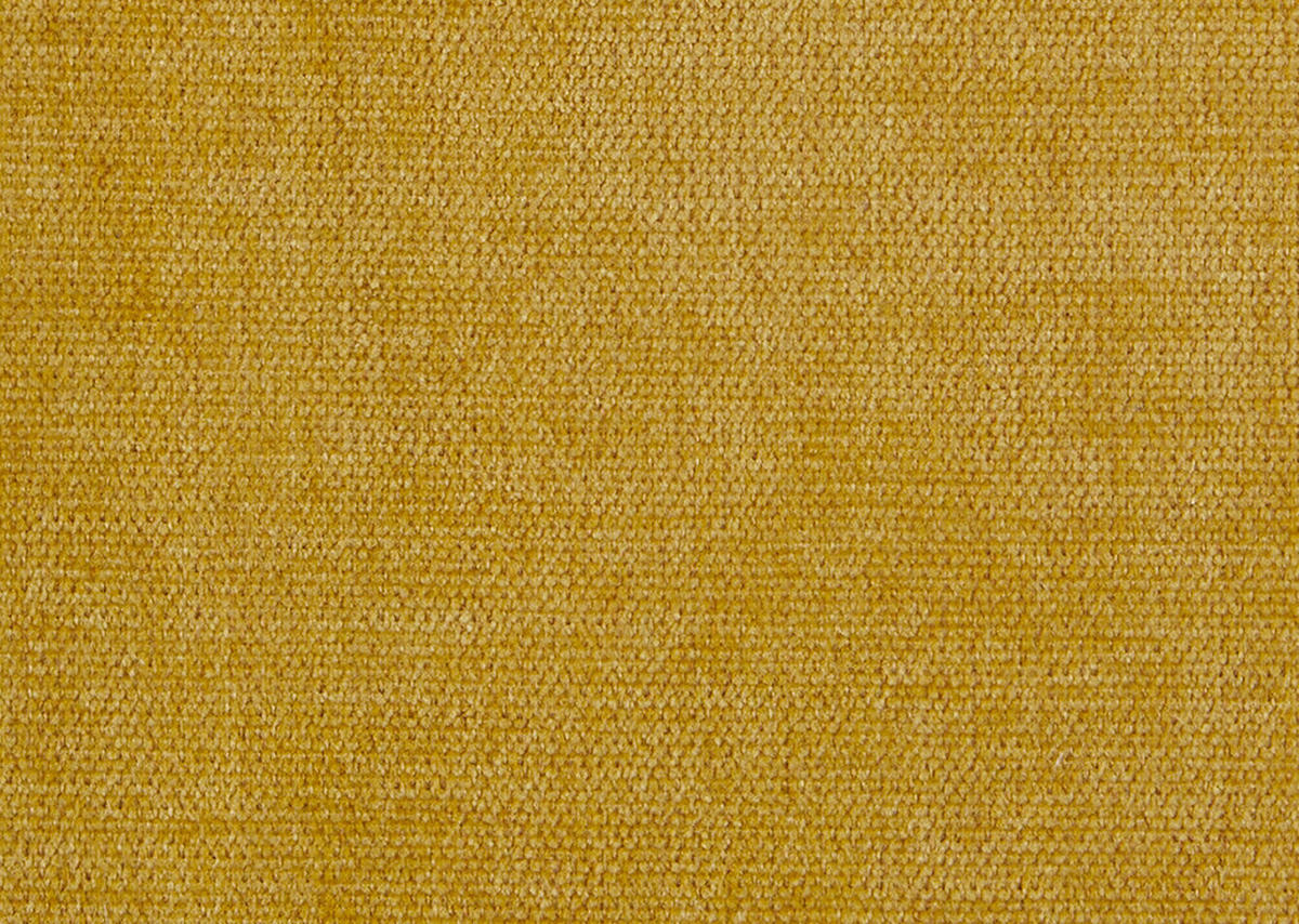 ECKSOFA in Chenille Currygelb  167/311 cm  - Currygelb/Schwarz, Design, Textil/Metall (167/311cm) - Xora