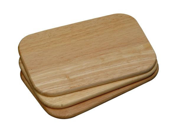 VÁGÓDESZKA 3 db-os szett - barna, Basics, fa (23/15/3cm) - Homeware