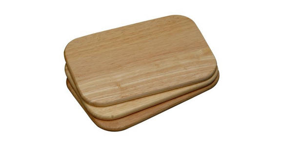 SCHNEIDEBRETT    23/15/3 cm  - Braun, Basics, Holz (23/15/3cm) - Homeware