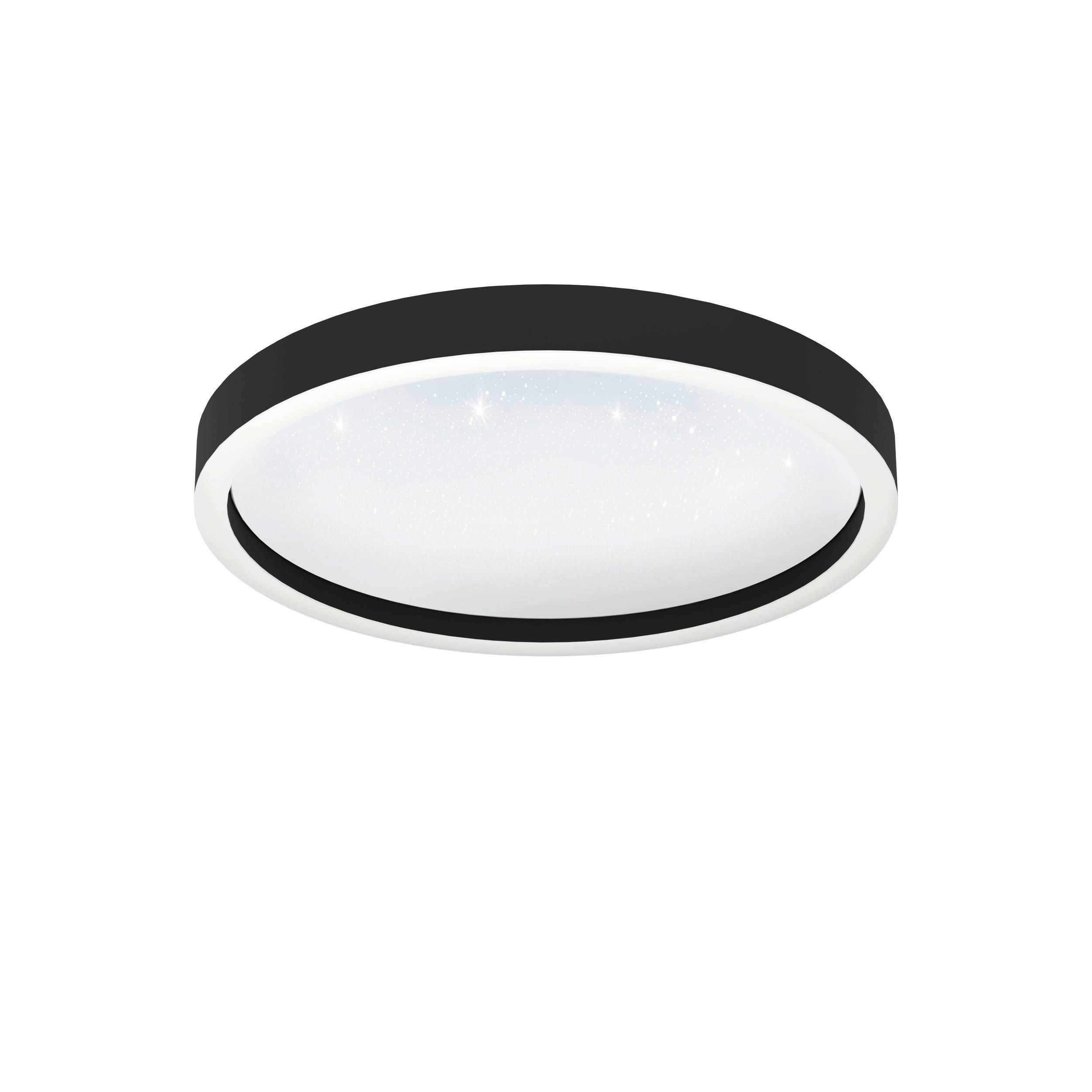 DECKENLEUCHTE Montemorelos-Z  Smart 42/7 cm   - Weiß, Design, Kunststoff/Metall (42/7cm) - Eglo