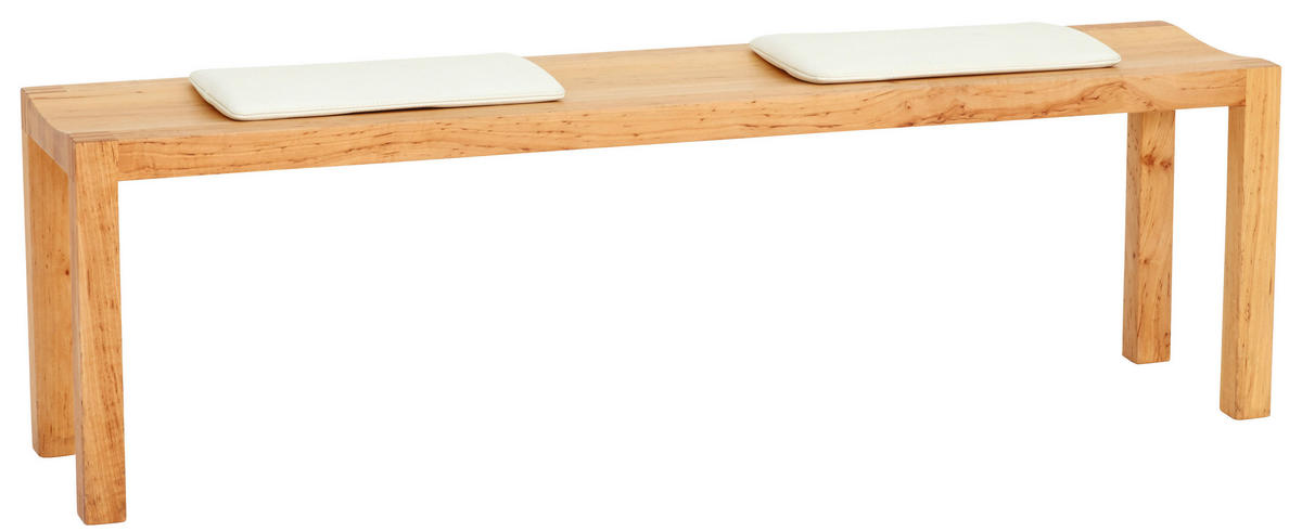 SITZBANK 150/45/35 cm  in Erlefarben  - Erlefarben, Design, Holz (150/45/35cm) - Team 7