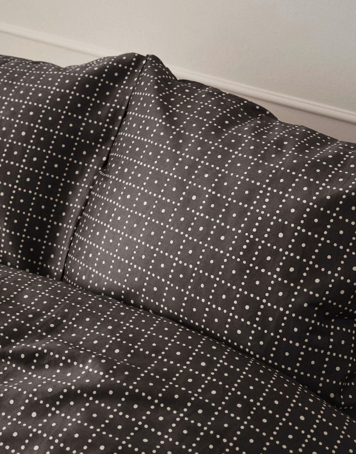 BETTWÄSCHE 2-teilig Suni Satin 135/200 cm  - Anthrazit, KONVENTIONELL, Textil (135/200cm) - Marc O'Polo