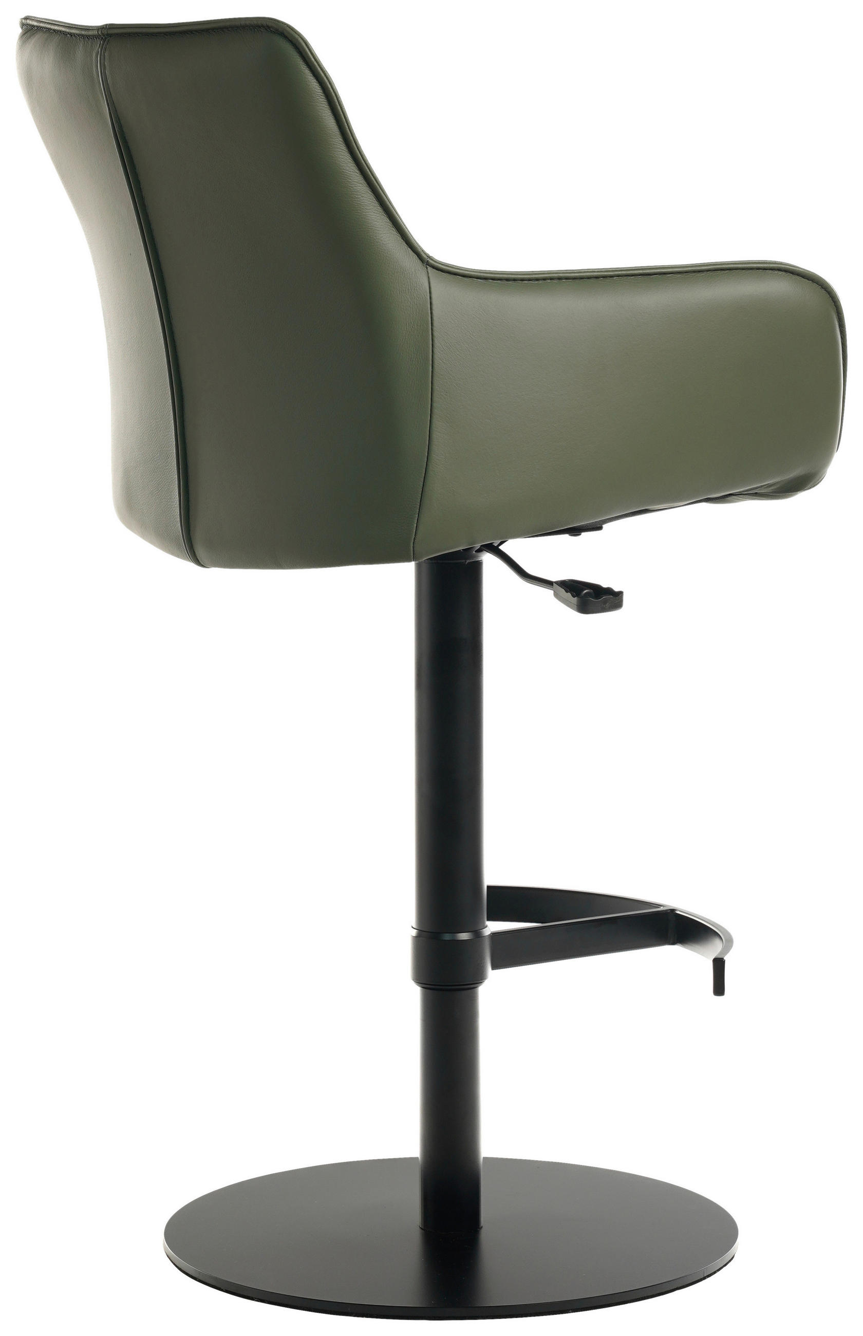 Novel Barhocker Grün, Schwarz 54x93-112x55 cm