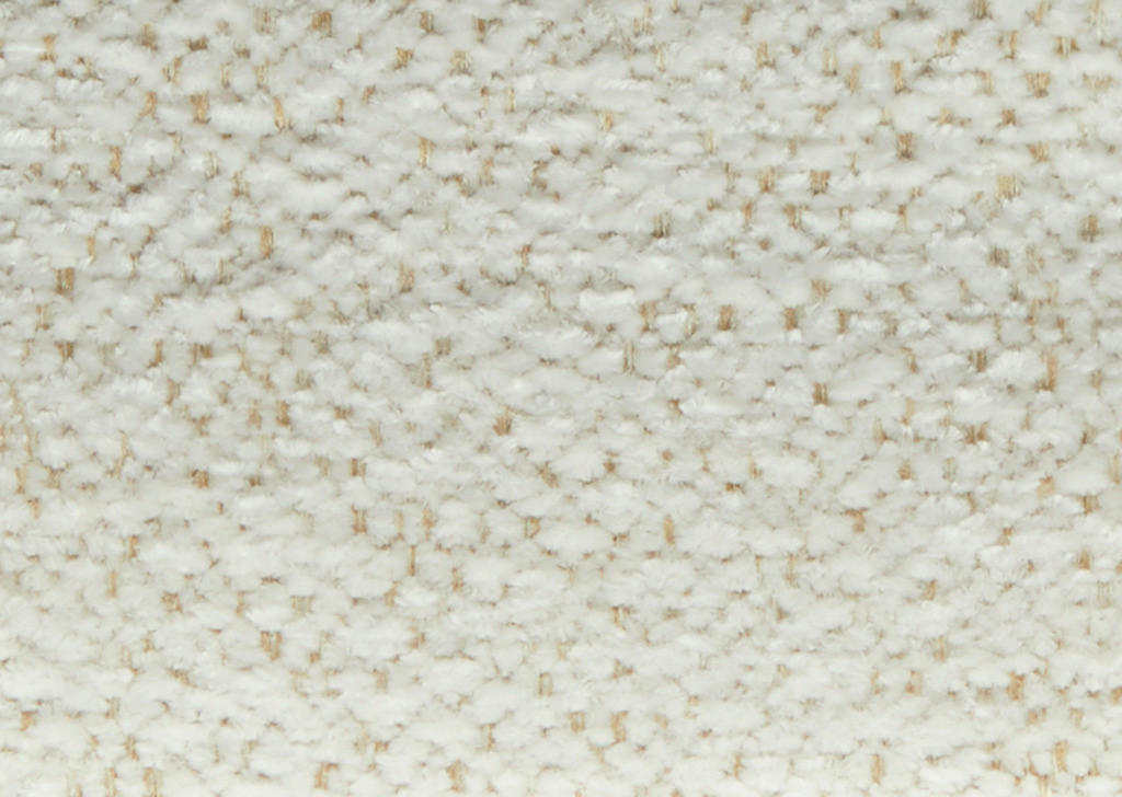 ECKSOFA Chenille Alabasterfarben  - Alabasterfarben/Schwarz, Design, Textil/Metall (205/280cm) - Xora