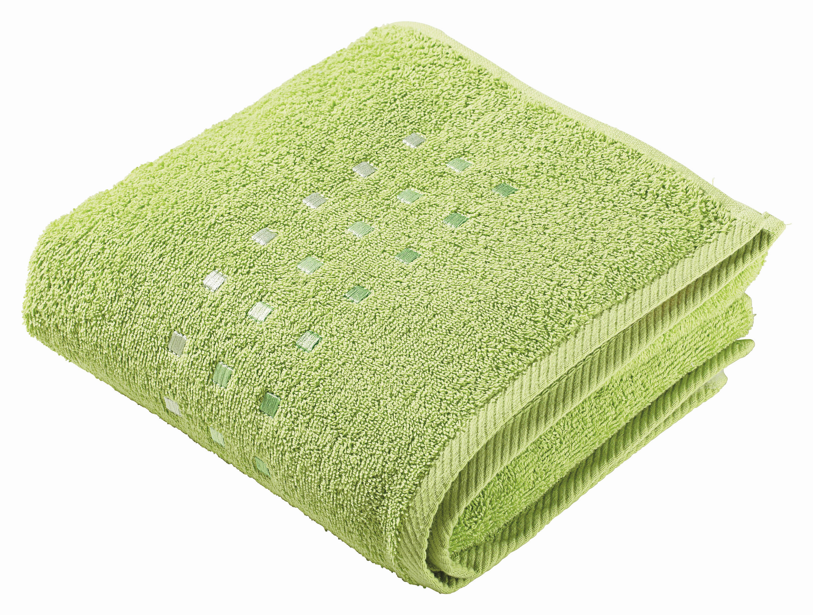 HANDTUCH 50/100 cm Quattro Grün  - Grün, KONVENTIONELL, Textil (50/100cm) - Esposa