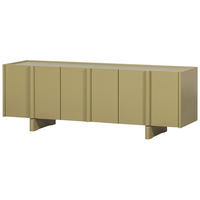 LOWBOARD Basu 152/53/46 cm   - Grün, Design, Holz (152/53/46cm) - Livetastic