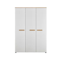 SKRIŇA DO IZBY PRE BÁBÄTKO - biela/dub artisan, Basics, kompozitné drevo/plast (135/195/60cm) - My Baby Lou