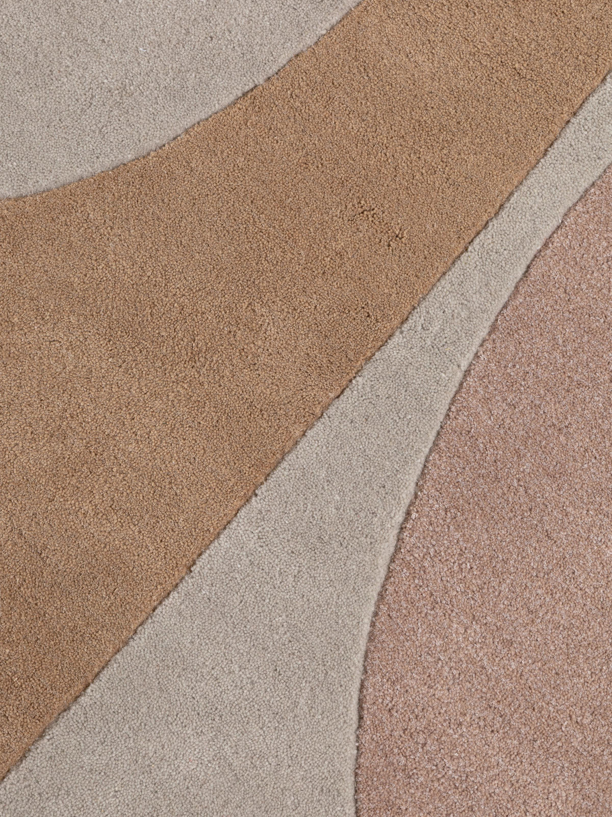 WOLLTEPPICH 160 cm Westminster Windmill Creme, Multicolor rund  - Multicolor/Creme, Basics, Textil (160cm) - Ted Baker
