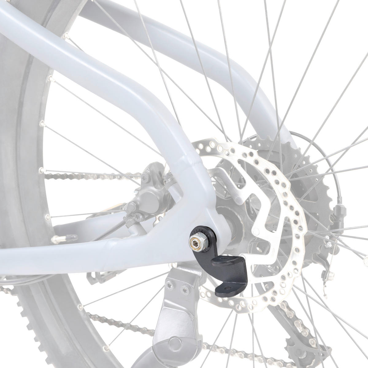 FAHRRADANHÄNGER-ZUBEHÖR   Tour 2  - Schwarz, Basics, Metall (4/10/4cm) - ABC Design