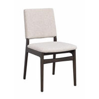 STOL     - beige/brun, Klassisk, trä/textil (46/86/57cm) - Rowico