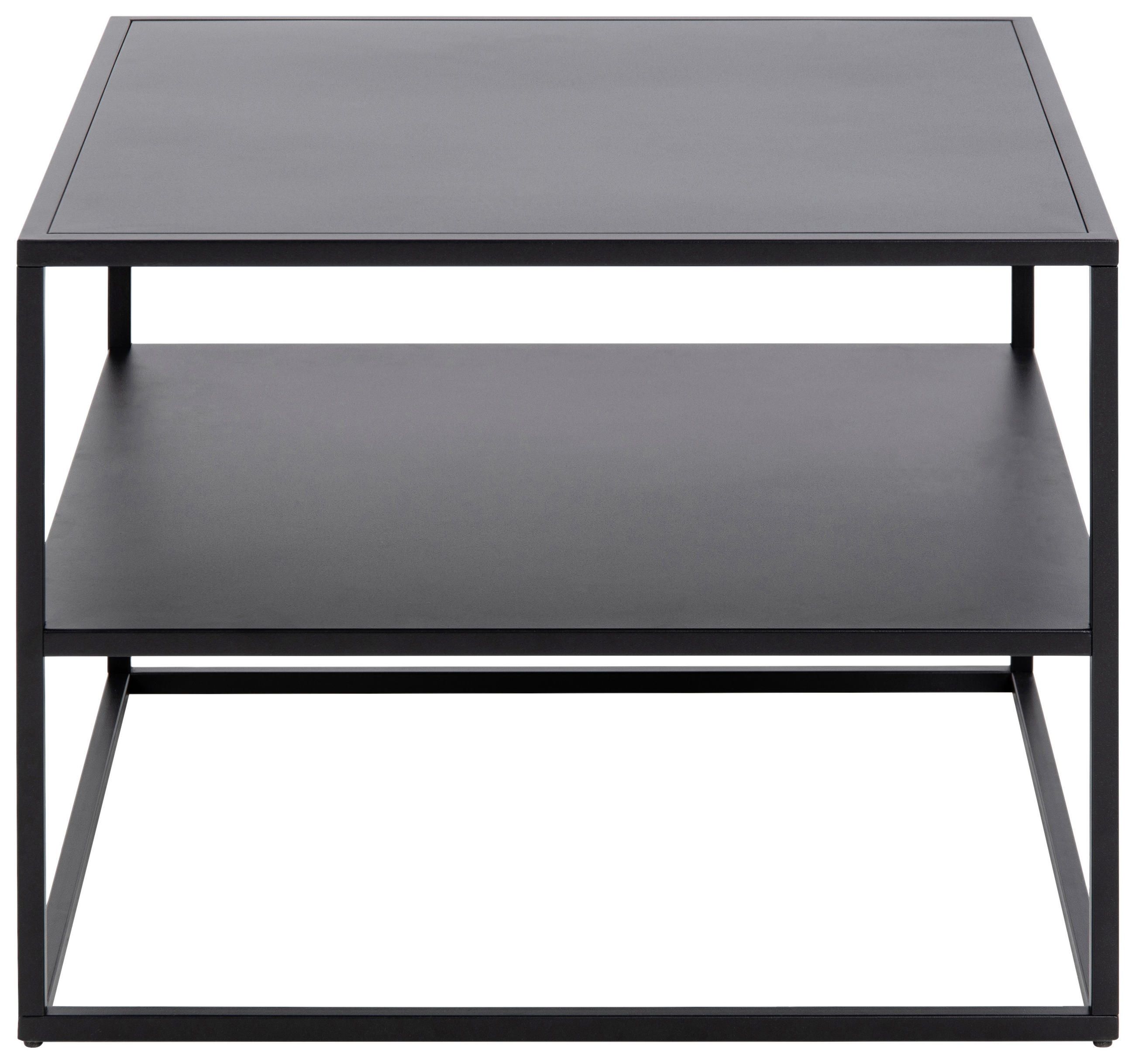 COUCHTISCH 60/60/45 cm Schwarz - Schwarz, Trend, Metall (60/60/45cm) - MID.YOU