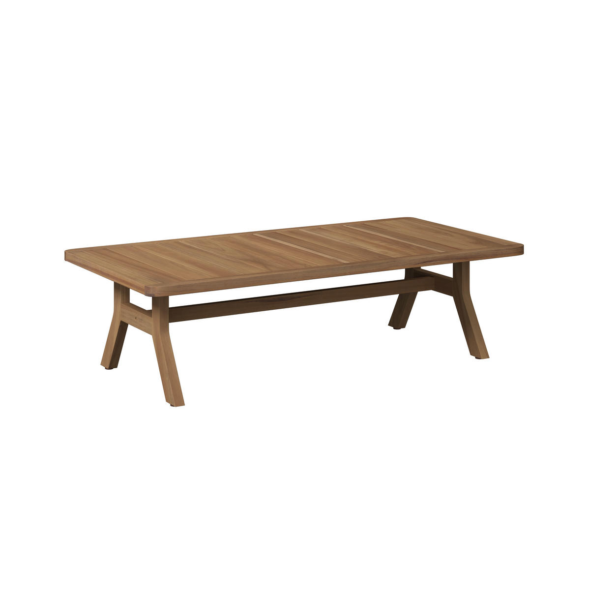 LOUNGEGARNITUR   203,5/69/79,5 cm Akazie massiv  - Beige/Akaziefarben, Natur, Holz (203,5/69/79,5cm) - Ambia Garden