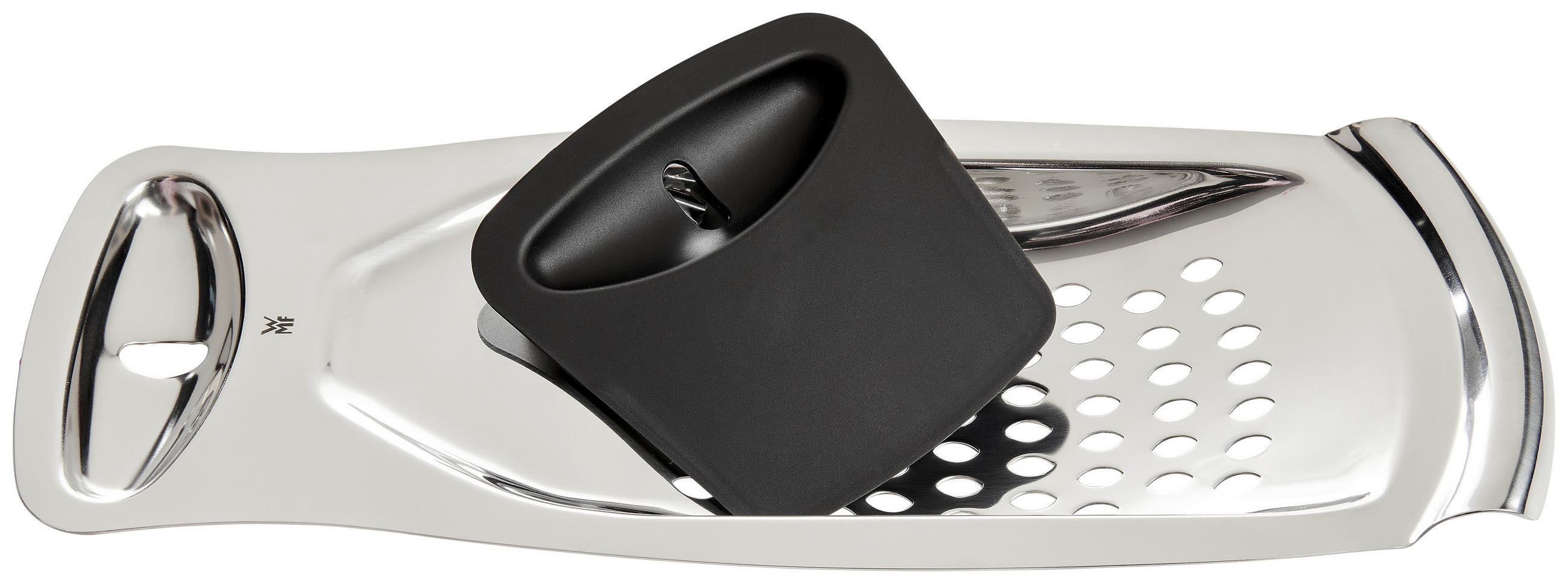 SPÄTZLEHOBEL Spätzle-Profi  - Edelstahlfarben/Schwarz, Basics, Metall (14/35cm) - WMF