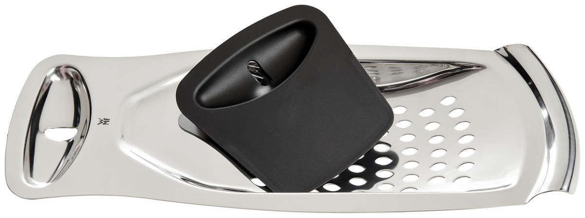 SPÄTZLEHOBEL Spätzle-Profi  - Edelstahlfarben/Schwarz, Basics, Metall (14/35cm) - WMF