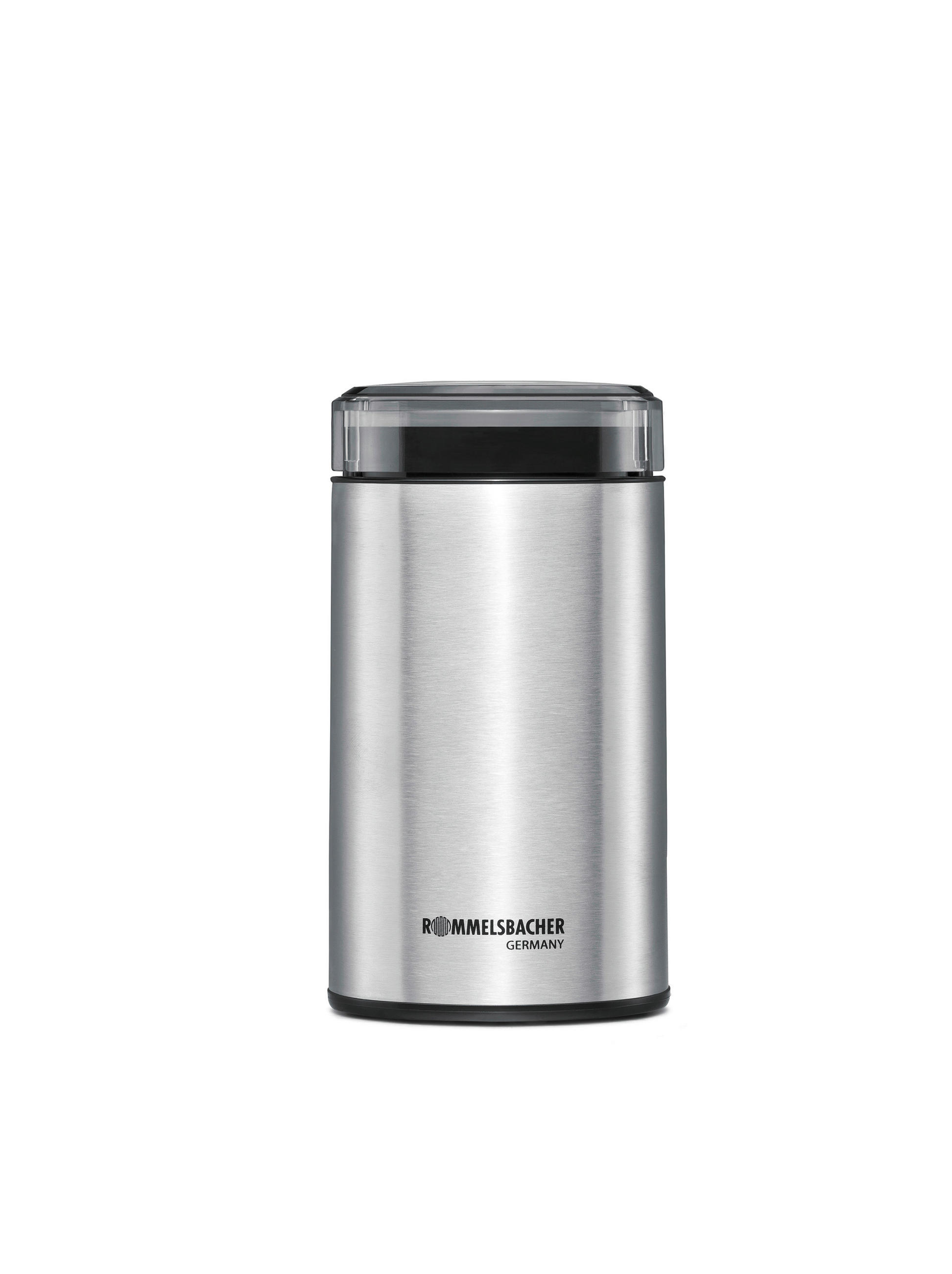 KAFFEEMÜHLE  - Edelstahlfarben, Basics, Metall (9.5/18.5/9.5cm) - Rommelsbacher