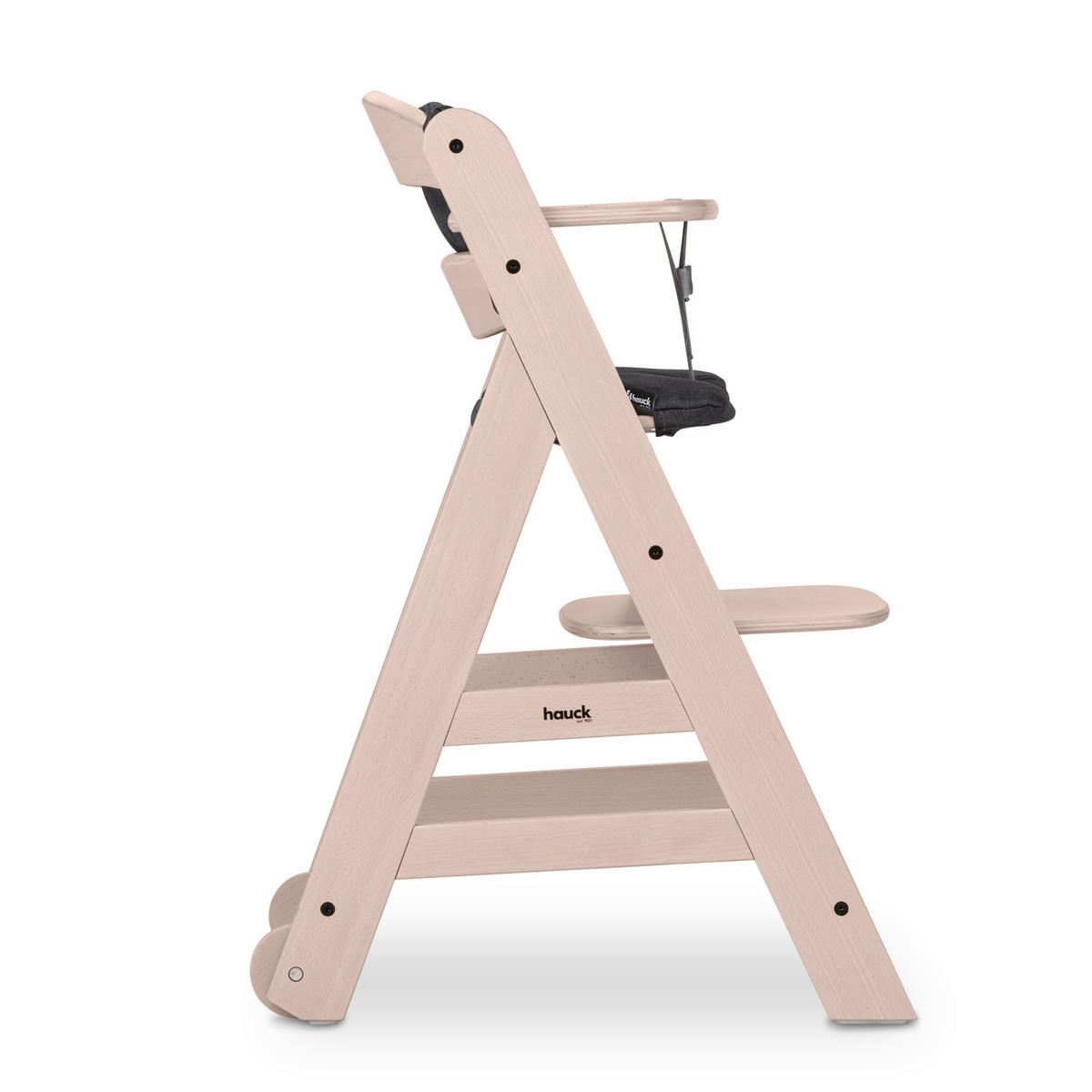 HOCHSTUHL Beta+ Naturfarben, Weiß, Dunkelgrau Whitewashed  - Dunkelgrau/Naturfarben, Basics, Holz (48/79/58cm) - Hauck