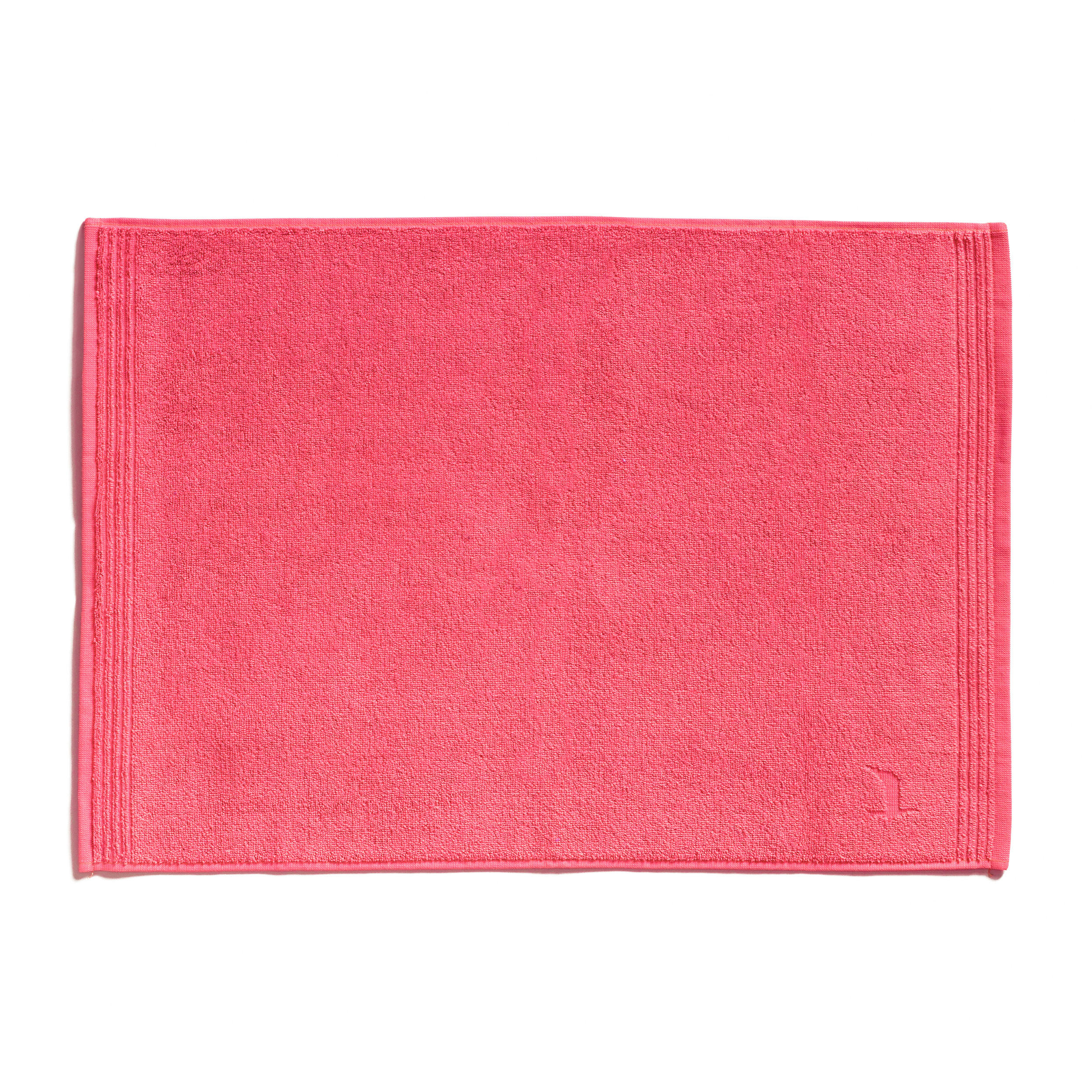 BADEMATTE Koralle 50/70 cm  - Koralle, Basics, Textil (50/70cm) - Moeve