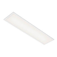 LED-DECKENLEUCHTE 100/25/6 cm  - Weiß, Design, Kunststoff (100/25/6cm)