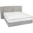 BOXSPRINGBETT 140/200 cm in Grau, Weiß - Alufarben/Weiß, KONVENTIONELL, Kunststoff/Textil (140/200cm) - Bentley BOXSPRINGBETT 140/200 cm in Grau, Weiß - Alufarben/Weiß, KONVENTIONELL, Kunststoff/Textil (140/200cm) - Bentley