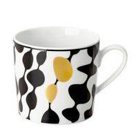 ŠALICA   380 ml   Home Monochrome   - bijela/zlatne boje, Basics, keramika (11.90/9/8.4cm) - Rosenthal