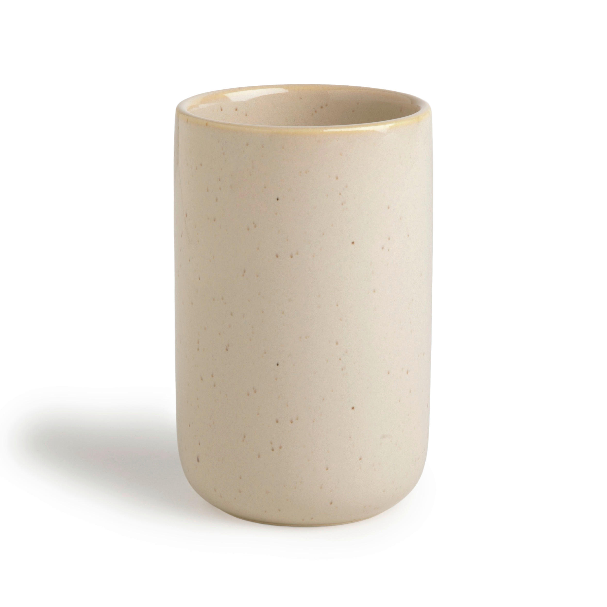 ZAHNBÜRSTENHALTER  - Creme, Basics, Keramik (7,5/7,5/12cm) - Moeve
