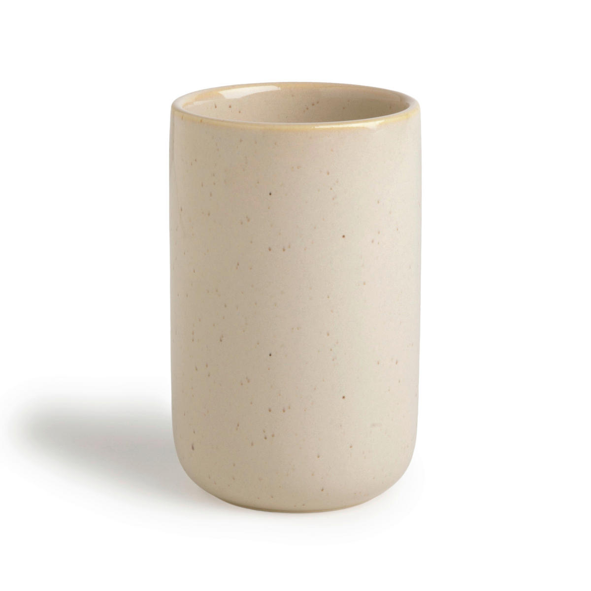 ZAHNBÜRSTENHALTER  - Creme, Basics, Keramik (7,5/7,5/12cm) - Moeve