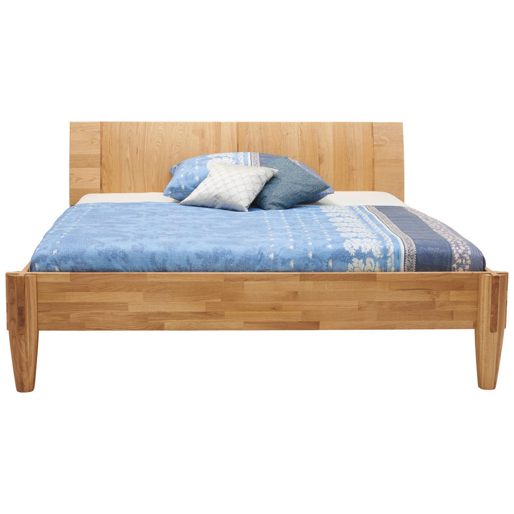 Thumbnail - Linea Natura Bett, Eiche, Holz, Wildeiche, massiv, 180x200 cm, in verschiedenen Holzarten erhältlich, Größen erhältlich,...