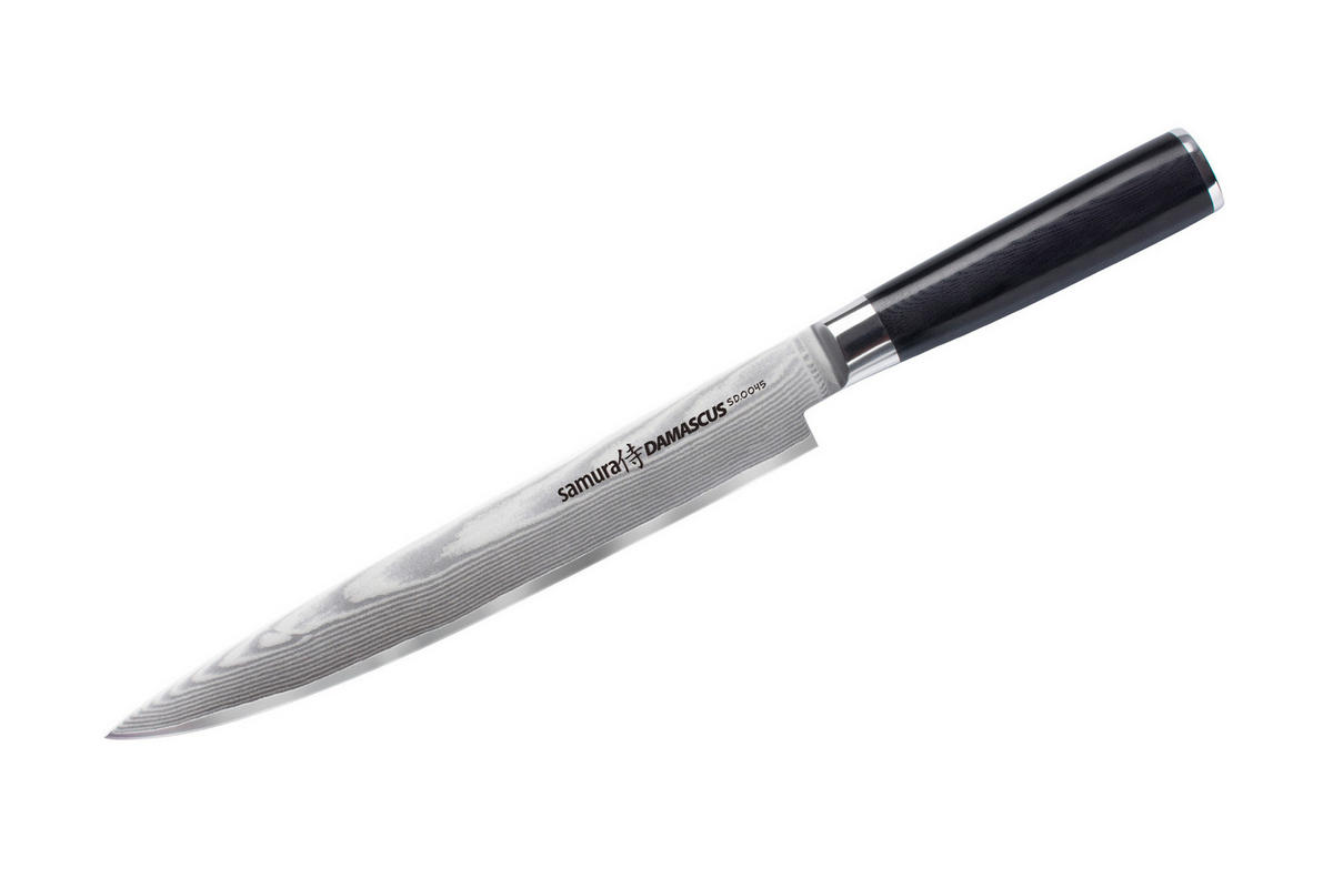 UNIVERZALNI NOŽ  Damascus  37/3,4/2,5 cm          ogljikovo jeklo - Basics, kovina/umetna masa (37/3,4/2,5cm) - Samura