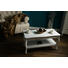 COUCHTISCH Paulownia rechteckig Weiß - Weiß, LIFESTYLE, Holz (88/44/42cm) COUCHTISCH Paulownia rechteckig Weiß - Weiß, LIFESTYLE, Holz (88/44/42cm)