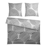 BETTWÄSCHE Renforcé 200/200 cm  - Grau, Textil (200/200cm) - Novel