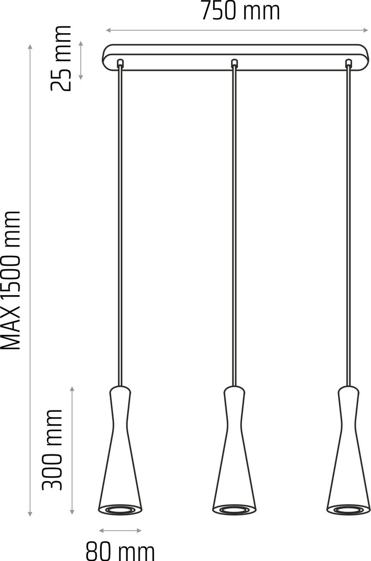 PENDELLEUCHTE 75/25/150 cm  - Eichefarben/Weiß, Natur, Holz/Textil (75/25/150cm)