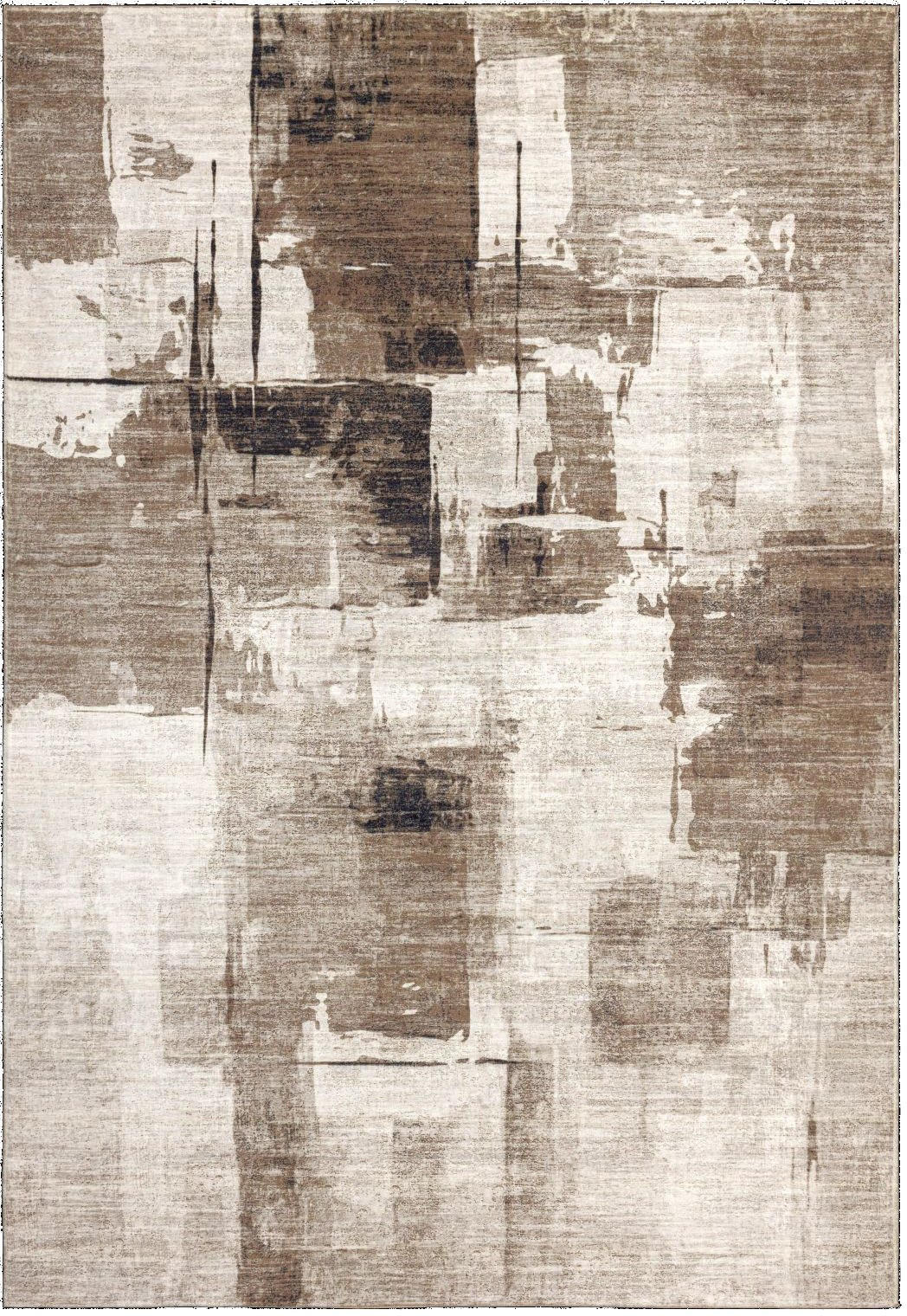 FLACHWEBETEPPICH 80/150 cm My Posh Taupe  - Taupe, Design, Textil (80/150cm) - Obsession