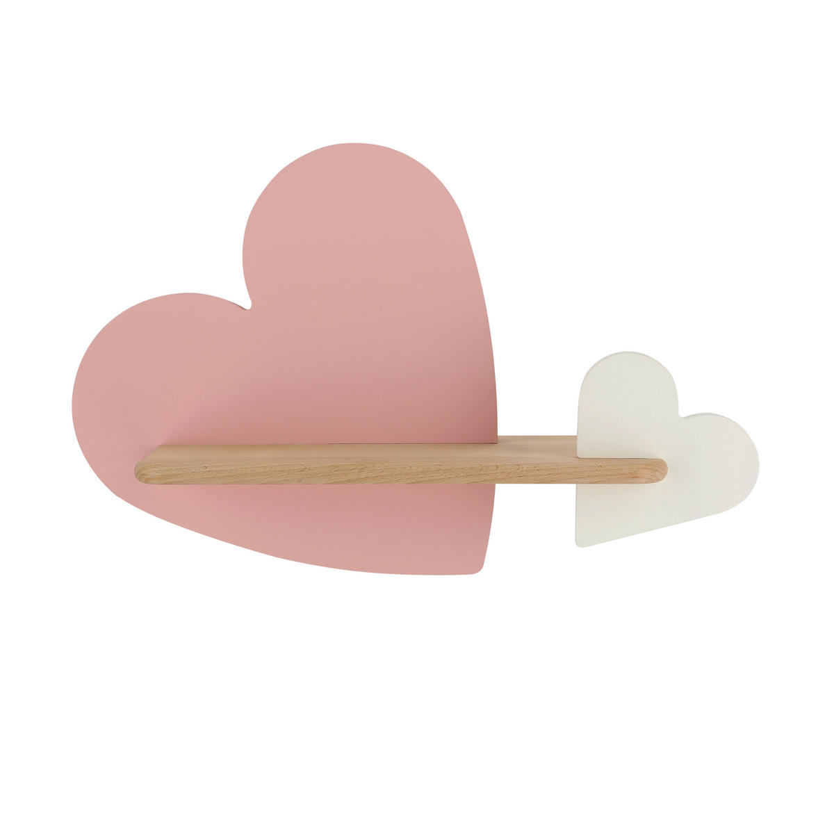 KINDERWANDLEUCHTE 43/12/26 cm   - Pink/Weiß, Basics, Holz/Holzwerkstoff (43/12/26cm)