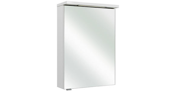 SPIEGELSCHRANK 50/72/16 cm - Weiß, Basics, Glas/Holzwerkstoff (50/72/16cm) - Xora