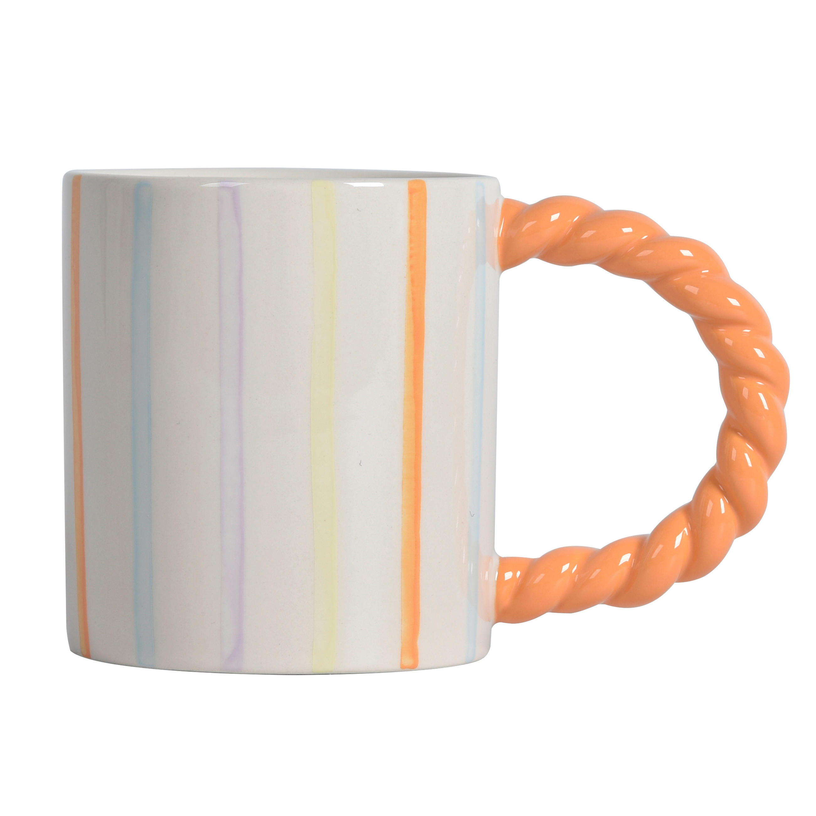 KAFFEEBECHER  400 ml   - Multicolor, Design, Keramik (9/10cm) - Novel