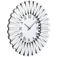 WANDUHR  Klar  - Klar, Design, Glas/Holzwerkstoff (80/80/2,4cm) - MID.YOU