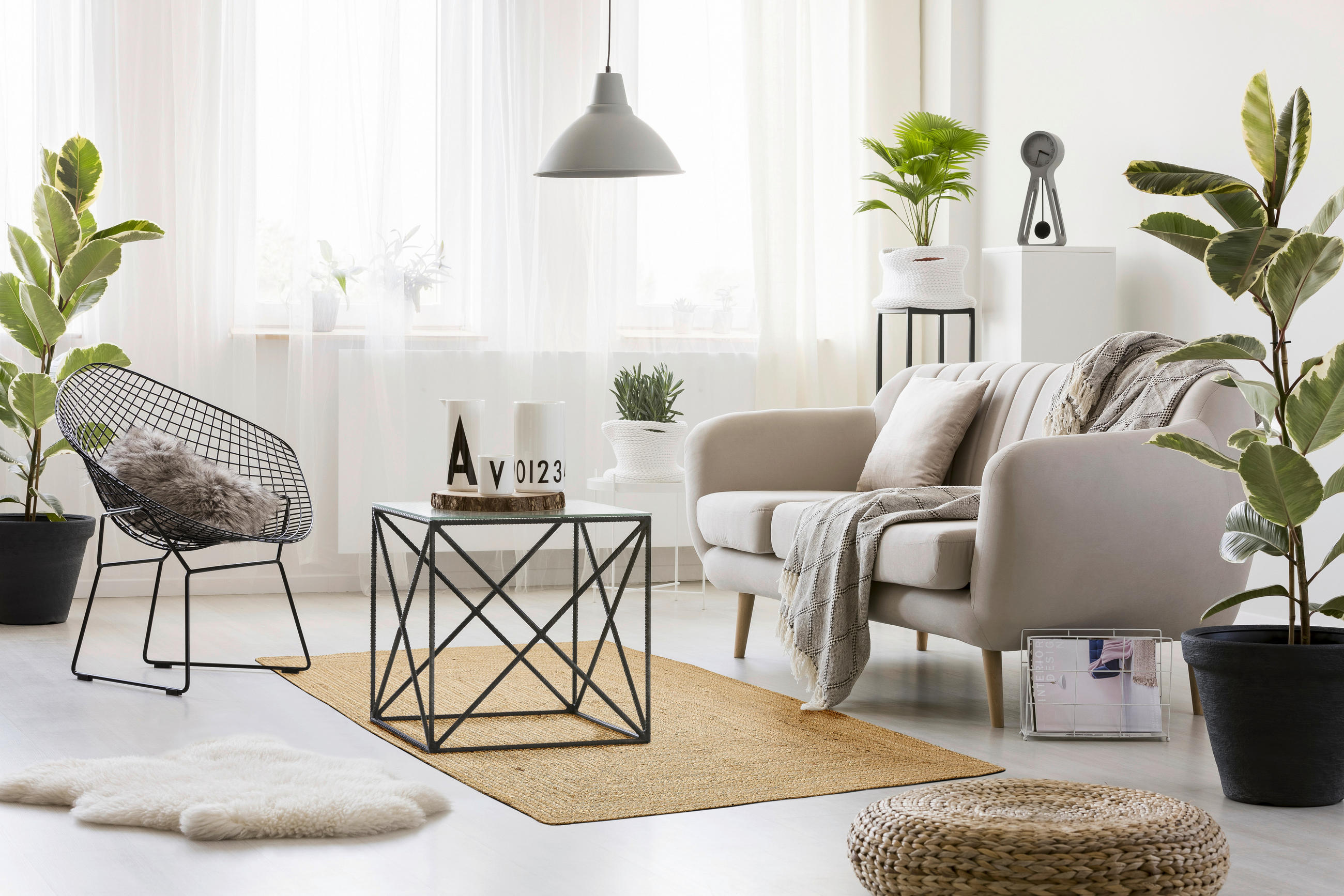 JUTETEPPICH 120/170 cm Jute Creme  - Creme, KONVENTIONELL, Textil (120/170cm)