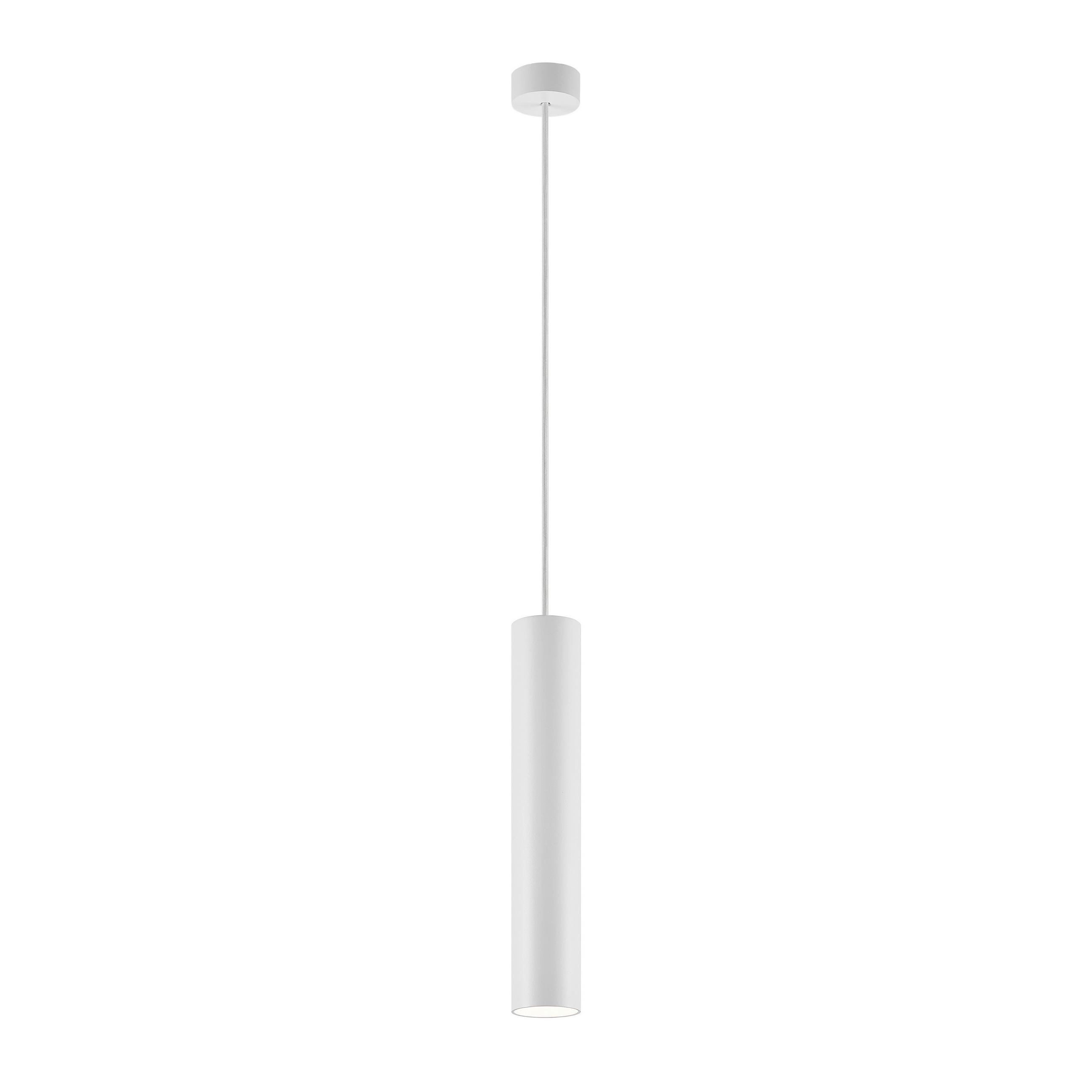 PENDELLEUCHTE CAN 6/6/185 cm - Weiß, Design, Metall (6/6/185cm)