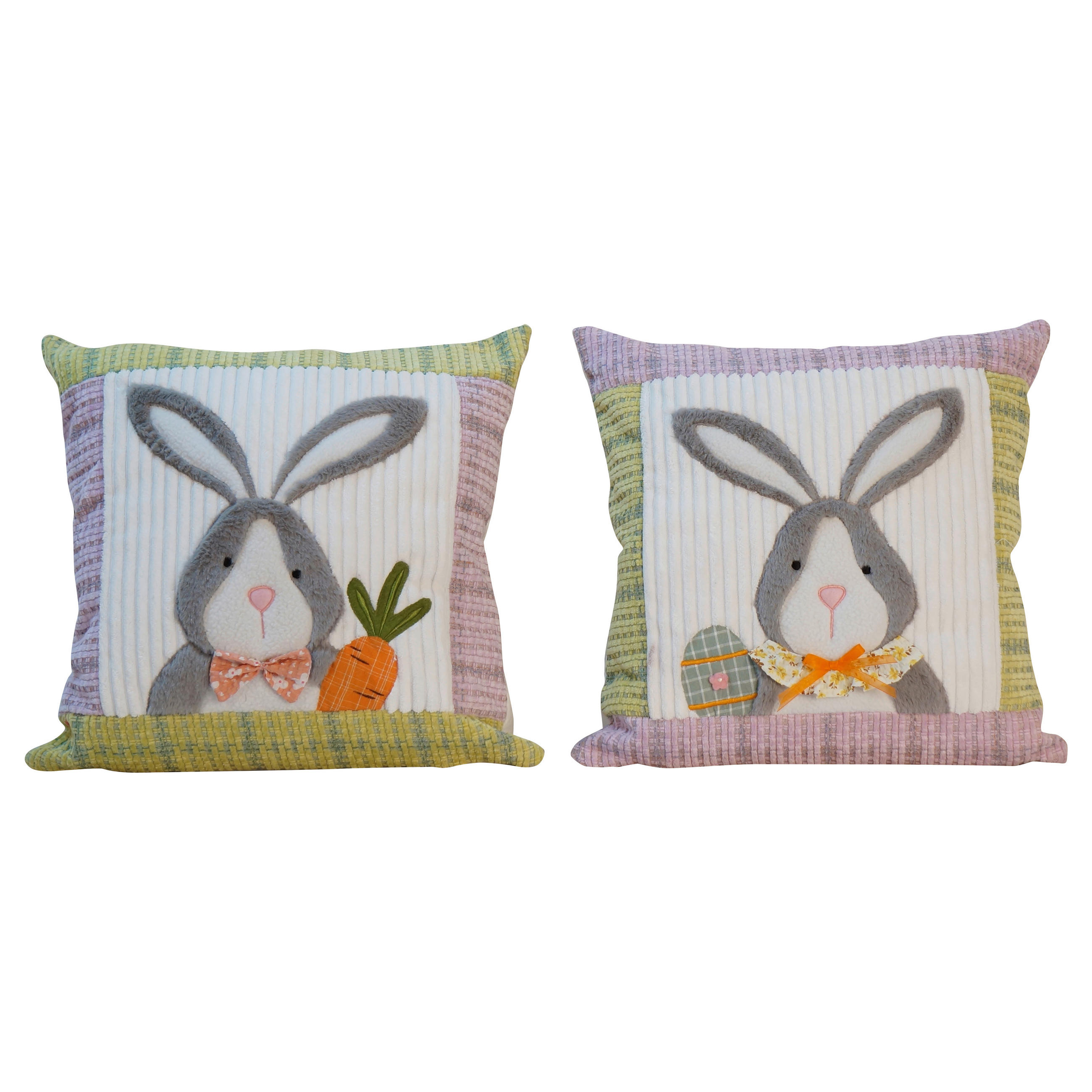 DEKORAČNÍ POLŠTÁŘ 41/41 cm - oranžová/bílá, Lifestyle, textil (41/41cm)