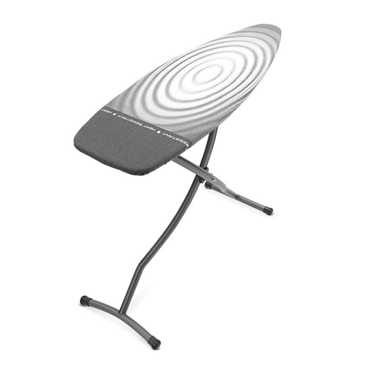DASKA ZA PEGLANJE - bela/crna, Osnovno, tekstil (47/163,5/8,5cm) - Brabantia