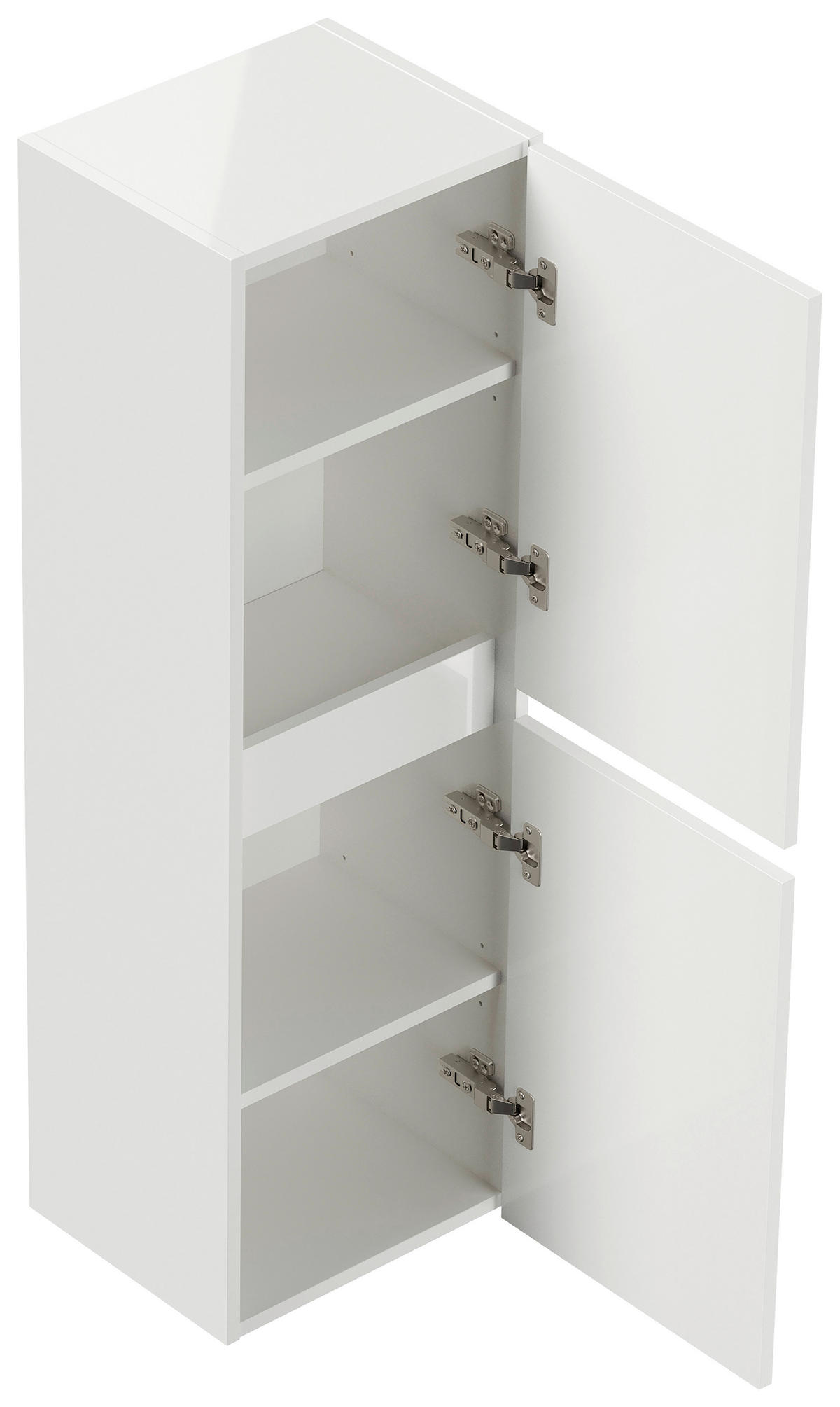 MIDISCHRANK 35,2/112,2/30,1 cm  - Weiß Hochglanz, MODERN, Holzwerkstoff (35,2/112,2/30,1cm) - MID.YOU