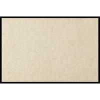 FUSSMATTE  40/60 cm  Beige  Uni  - Beige, KONVENTIONELL, Kunststoff/Textil (40/60cm) - wash+dry