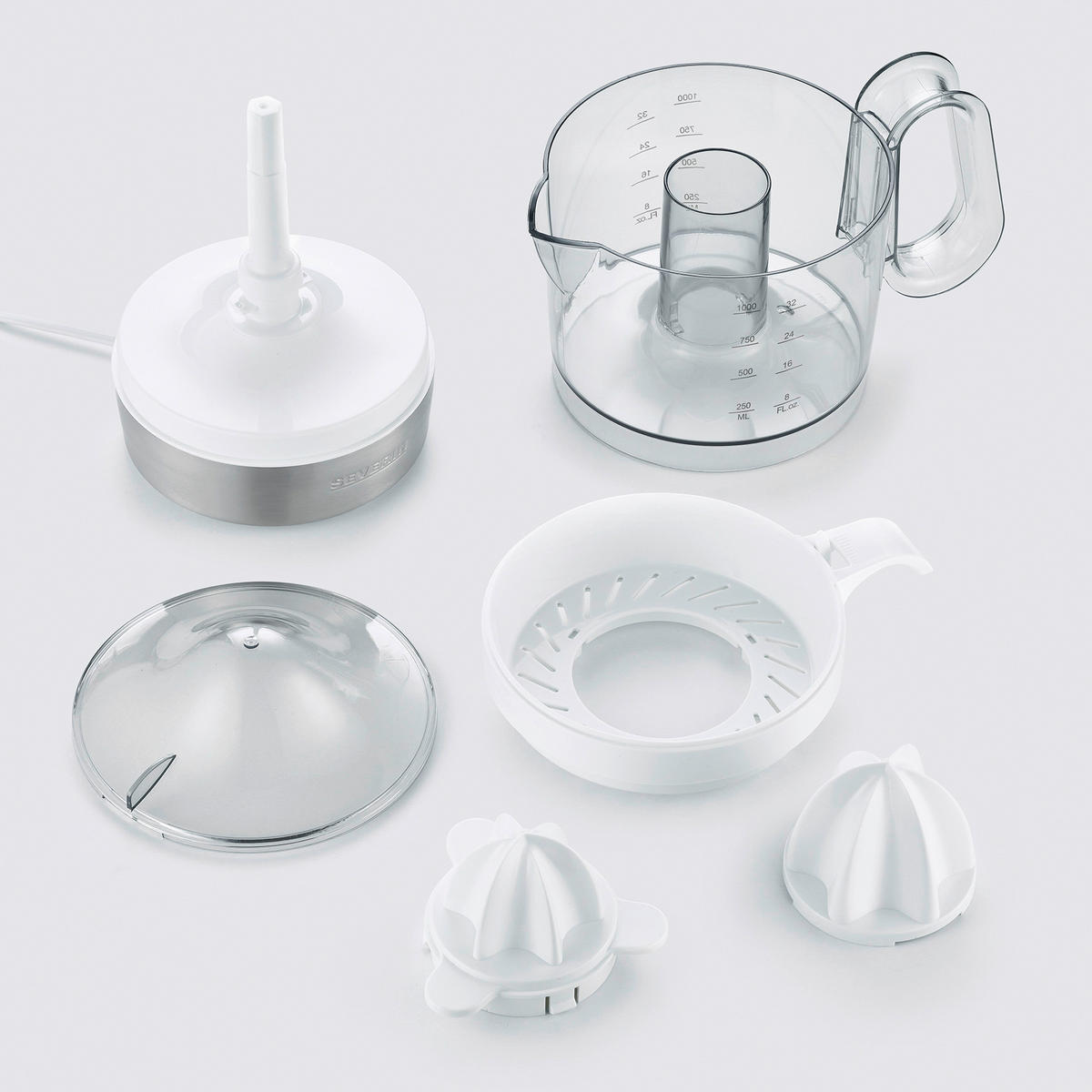 ZITRONENPRESSE - Weiß, Trend, Kunststoff (15/22/22cm) - Severin