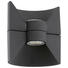 WANDLEUCHTE - Anthrazit, Design, Metall (16/17,5cm) WANDLEUCHTE - Anthrazit, Design, Metall (16/17,5cm)
