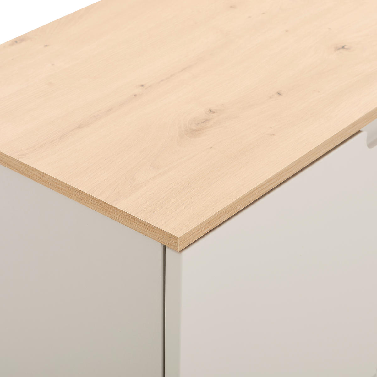 KOMMODE Swim, 100/80/40 cm,  - Kaschmir/Schwarz, Design, Holzwerkstoff/Kunststoff (100/80/40cm) - MID.YOU