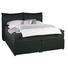 BOXSPRINGBETT Webstoff 140/200 cm INKL. Matratze, Topper - Anthrazit/Schwarz, KONVENTIONELL, Kunststoff/Textil (140/200cm) - Welnova BOXSPRINGBETT Webstoff 140/200 cm INKL. Matratze, Topper - Anthrazit/Schwarz, KONVENTIONELL, Kunststoff/Textil (140/200cm) - Welnova