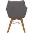 ARMLEHNSTUHL drehbar  in Flachgewebe  - Wildeiche/Eichefarben, Design, Holz/Textil (61/87/63cm) - Waldwelt